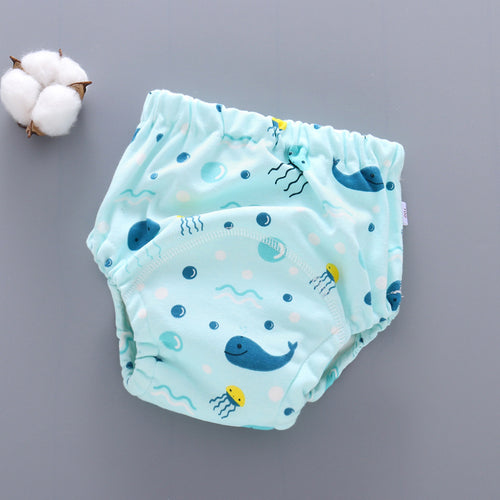 トレーニングパンツ【現役ママが開発】 6層構造 おねしょ対策 綿 高吸水 通気性
