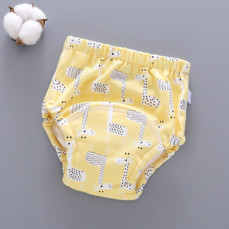 トレーニングパンツ【現役ママが開発】 6層構造 おねしょ対策 綿 高吸水 通気性