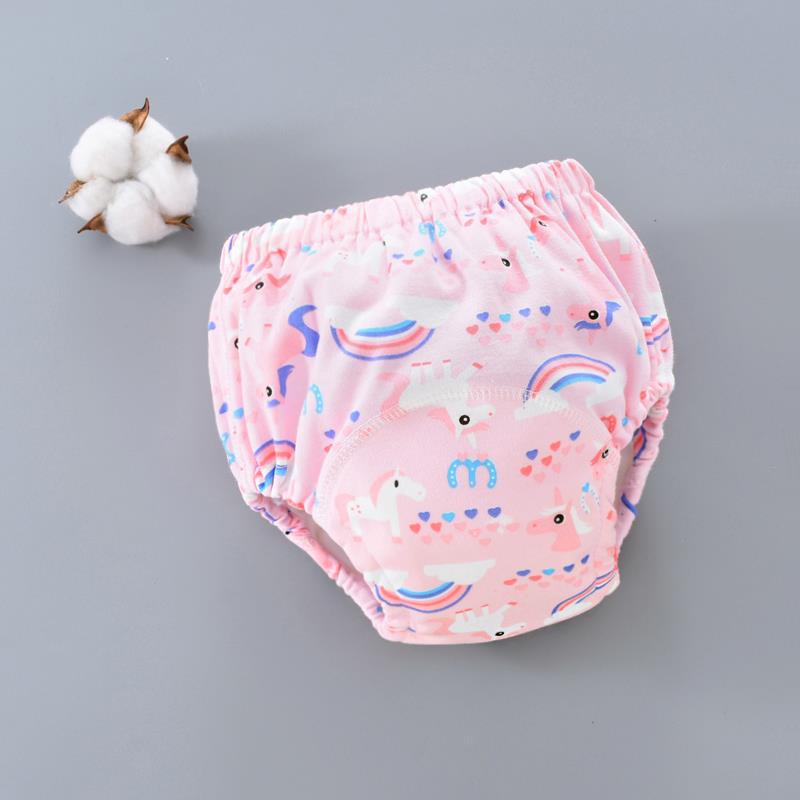 トレーニングパンツ【現役ママが開発】 6層構造 おねしょ対策 綿 高吸水 通気性