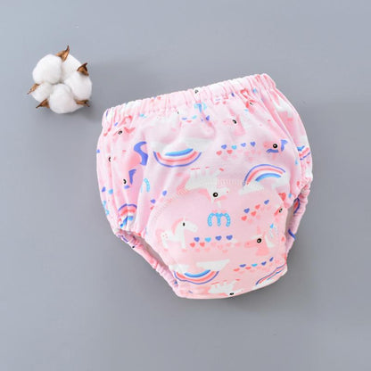トレーニングパンツ【現役ママが開発】 6層構造 おねしょ対策 綿 高吸水 通気性